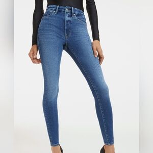 Good American the Good Waist Skinny Jeans in Indigo312 Size 8/29